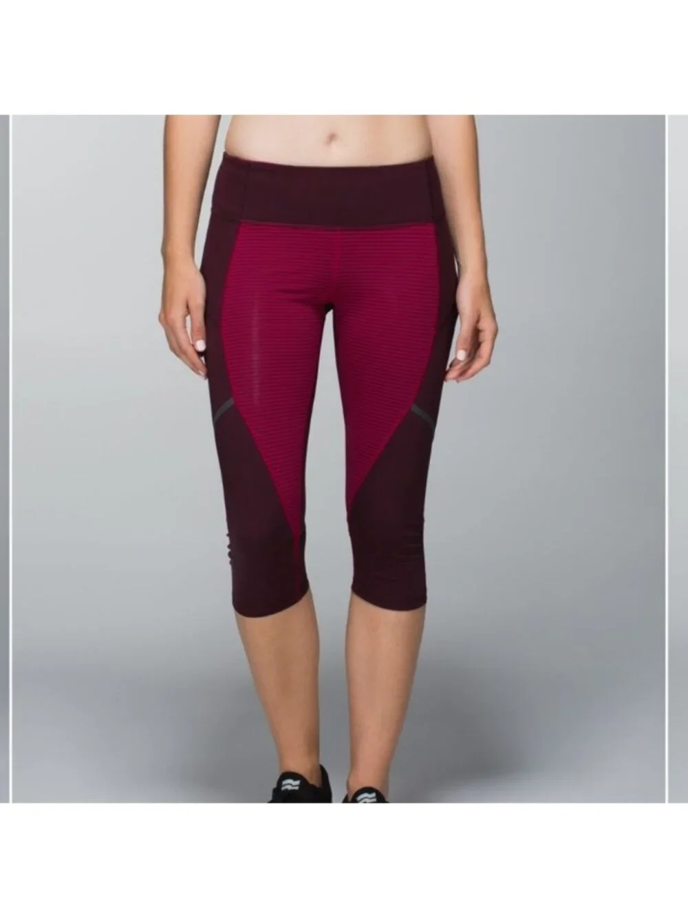 Lululemon Hop To It Crop *Full-On Luxtreme